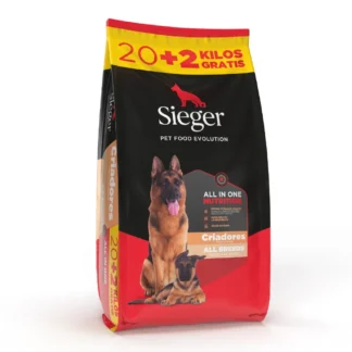 SIEGER PERRO CRIADORES 20KG+2KG
