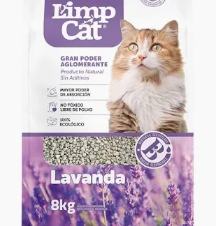 ARENILLA LIMPCAT LAVANDA 8KG